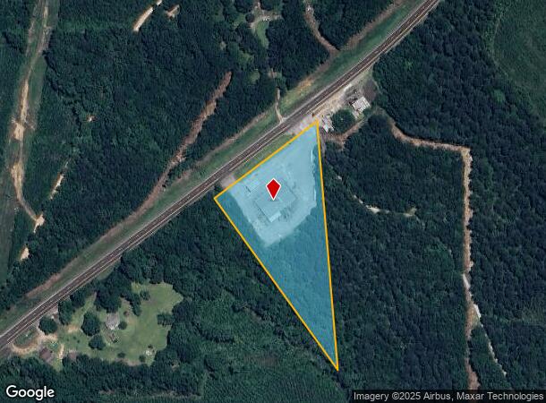  1705 Highway 165, Pittsview, AL Parcel Map