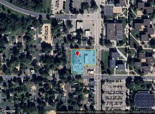 1213 Broadway St S, Menomonie, WI Parcel Map