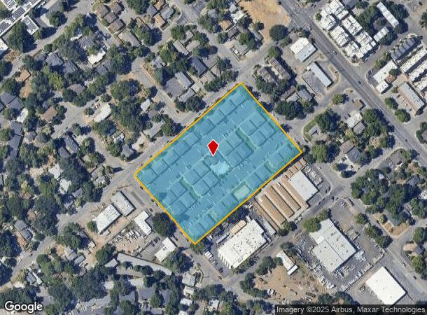 1253 W 5Th St, Chico, CA Parcel Map