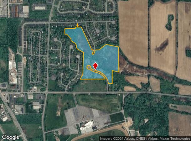  1155 Fairdale Gln, Farmington, NY Parcel Map