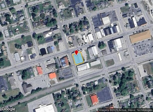 744 W Main St, Mitchell, IN Parcel Map