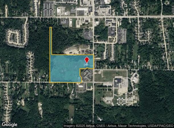  1220 Akins Rd, Broadview Heights, OH Parcel Map