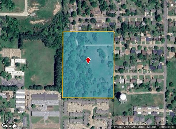 E Cherry St, Paris, TX Parcel Map