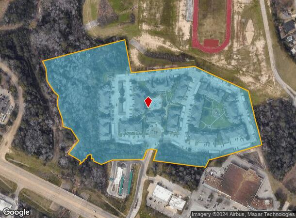  200 Fountains Ln, Conroe, TX Parcel Map