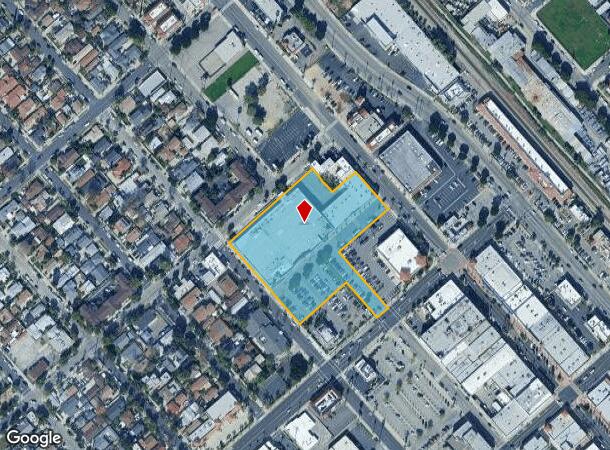  1230 San Fernando Rd, San Fernando, CA Parcel Map