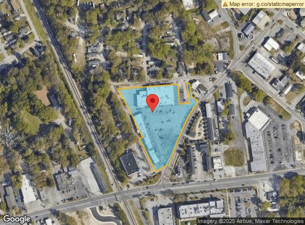  1268 Yeamans Hall Rd, Hanahan, SC Parcel Map