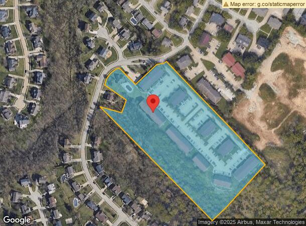  693 Meadow Wood Dr, Crescent Springs, KY Parcel Map