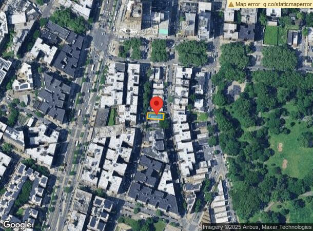  1549 Selwyn Ave, Bronx, NY Parcel Map