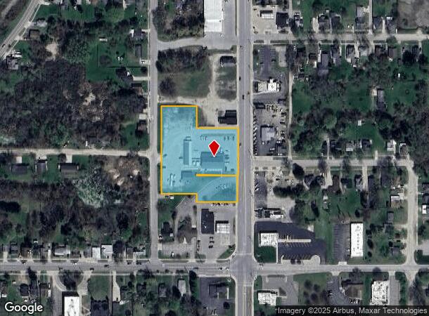 916 S Mitchell St, Cadillac, MI Parcel Map