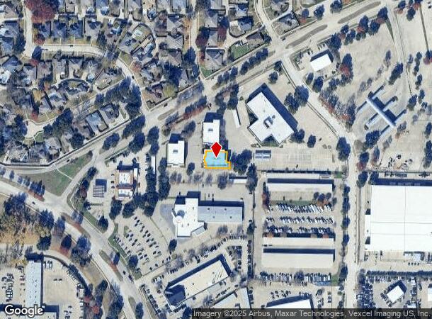  4108 W 15Th St, Plano, TX Parcel Map