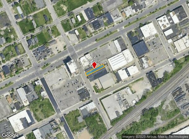  6544 Beaubien St, Detroit, MI Parcel Map