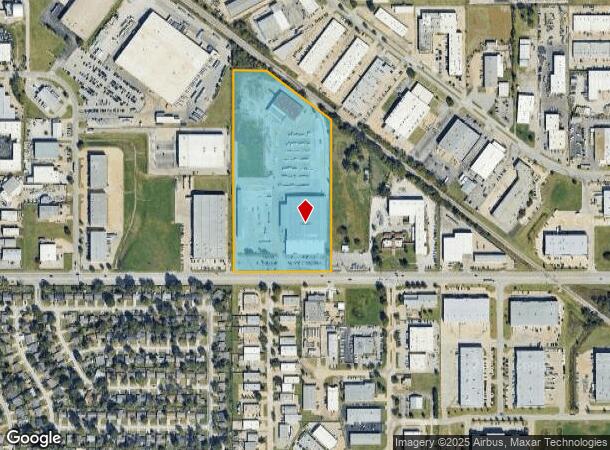  12215 E 61St St, Broken Arrow, OK Parcel Map