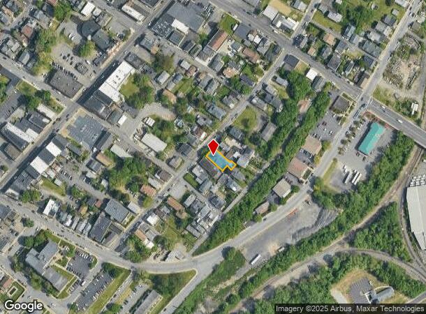  214 Saint Francis Cabrini Ave, Scranton, PA Parcel Map