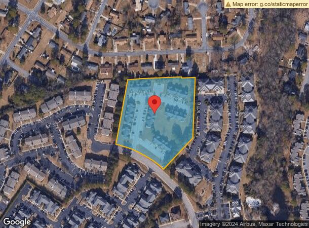  208 Partners Way, Fayetteville, NC Parcel Map