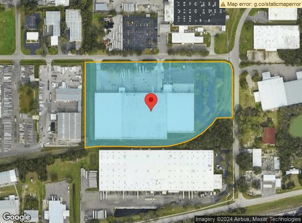  9105 Sabal Industrial Blvd, Tampa, FL Parcel Map