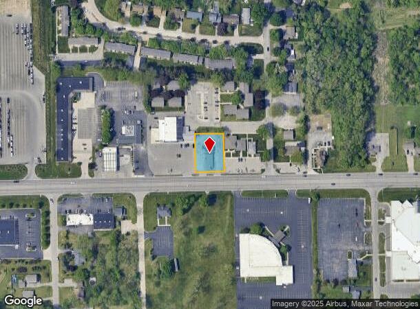  1338 W Bristol Rd, Flint, MI Parcel Map