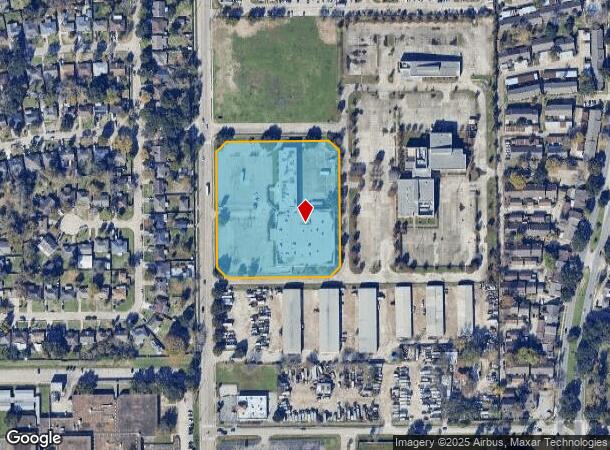 9009 Boone Rd, Houston, TX Parcel Map