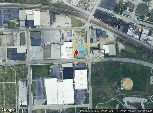  2121 E Washington Blvd, Fort Wayne, IN Parcel Map