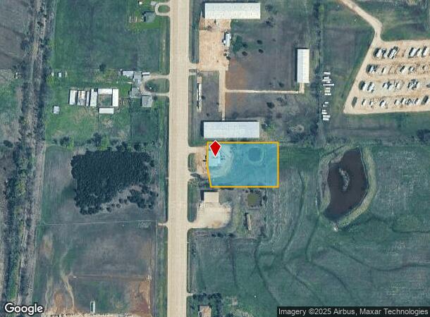 8803 N Harrison, Shawnee, OK Parcel Map