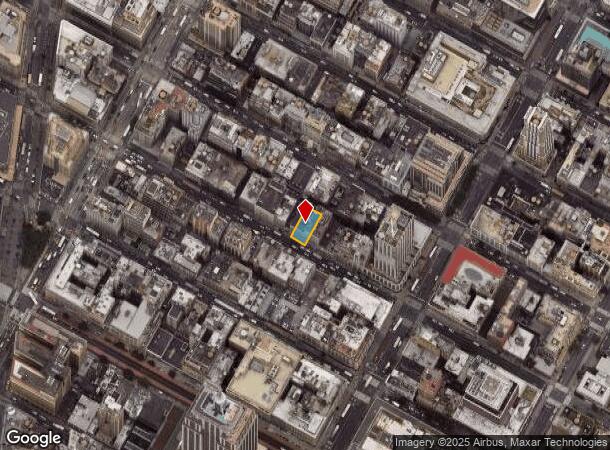  19 W 36Th St, New York, NY Parcel Map