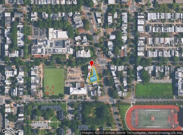  1422 New Jersey Ave Nw, Washington, DC Parcel Map