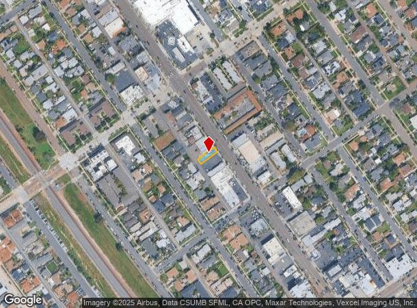 1821 S Coast Hwy, Oceanside, CA Parcel Map