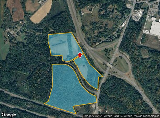  1641 Duck Pond Rd, Schodack Landing, NY Parcel Map