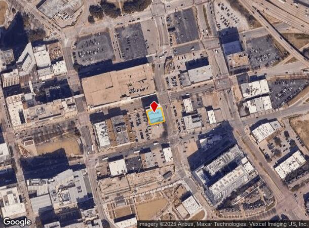  2030 Main St, Dallas, TX Parcel Map
