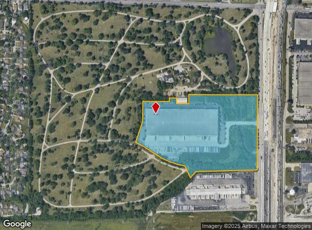  1000 N County Line Rd, Elmhurst, IL Parcel Map
