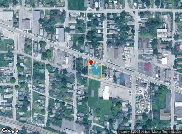 2415 Broad St, New Castle, IN Parcel Map
