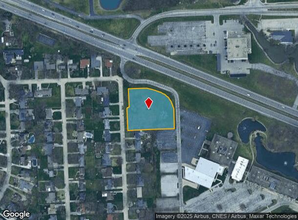  2800 E Coliseum Blvd, Fort Wayne, IN Parcel Map