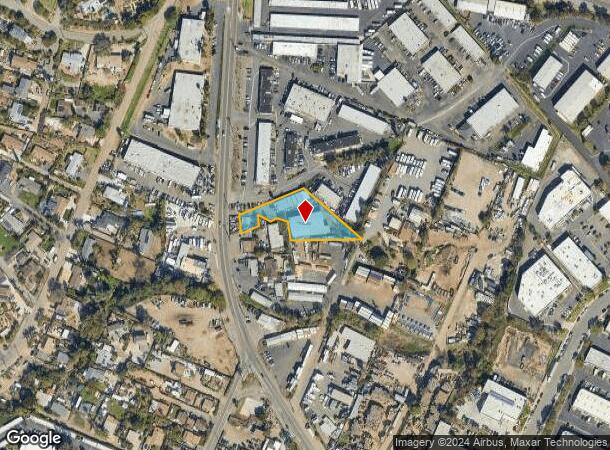  2530 S Santa Fe Ave, Vista, CA Parcel Map