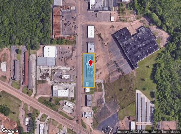  1410 Ellis Ave, Jackson, MS Parcel Map