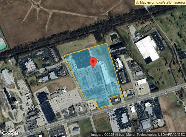  1627 Rombach Ave, Wilmington, OH Parcel Map