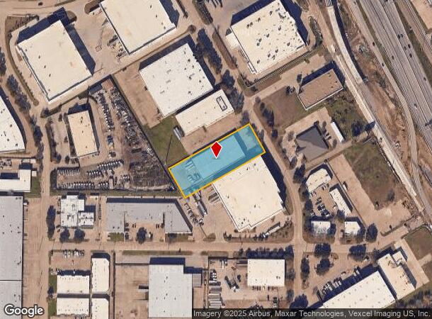 1515 Crescent Dr, Carrollton, TX Parcel Map