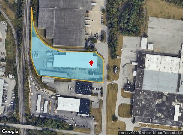 1325 Baker Ct, Lexington, KY Parcel Map