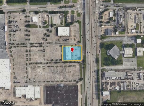  10255 North Fwy, Houston, TX Parcel Map