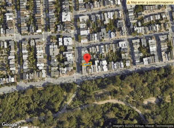  838 Arguello Blvd, San Francisco, CA Parcel Map