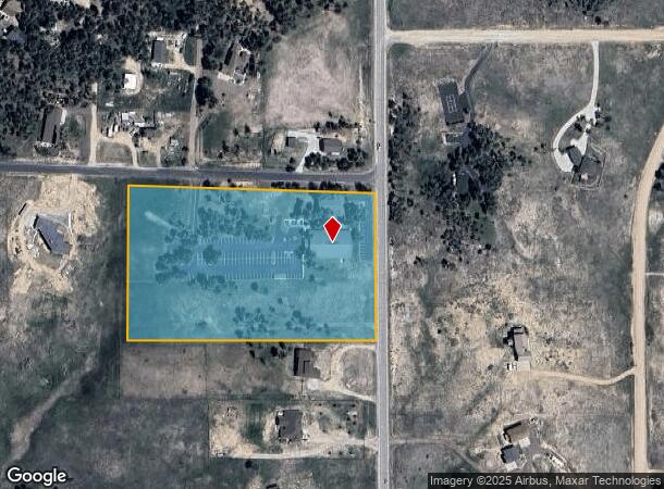 14190 Black Forest Rd, Colorado Springs, CO Parcel Map