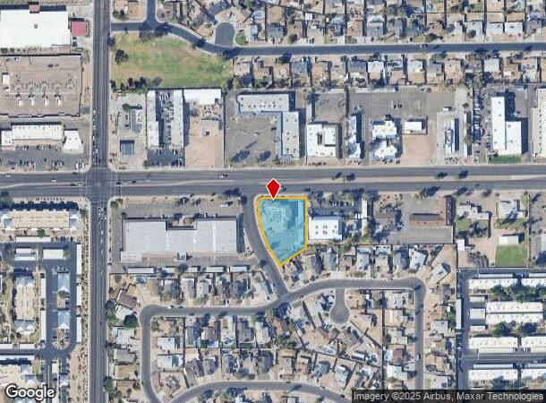  701 W Southern Ave, Mesa, AZ Parcel Map