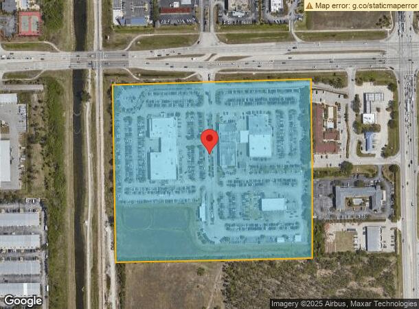  2850 Colonial Blvd, Fort Myers, FL Parcel Map