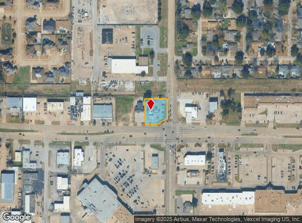  2501 W Pioneer Pkwy, Pantego, TX Parcel Map