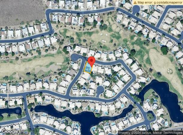  6121 W Foothill Dr, Glendale, AZ Parcel Map