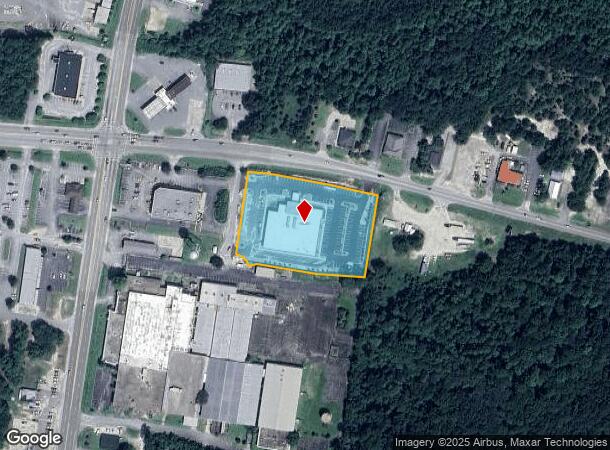 1310 N Robertson Blvd, Walterboro, SC Parcel Map
