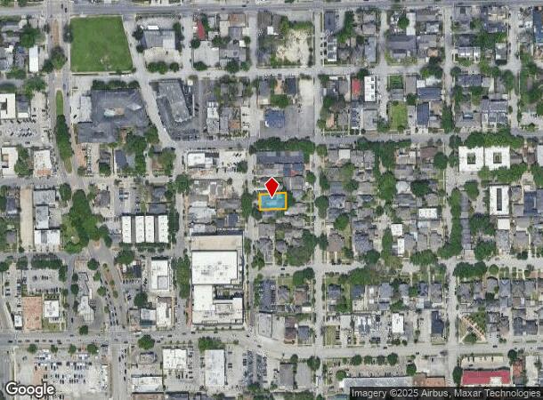  2609 Crocker St, Houston, TX Parcel Map