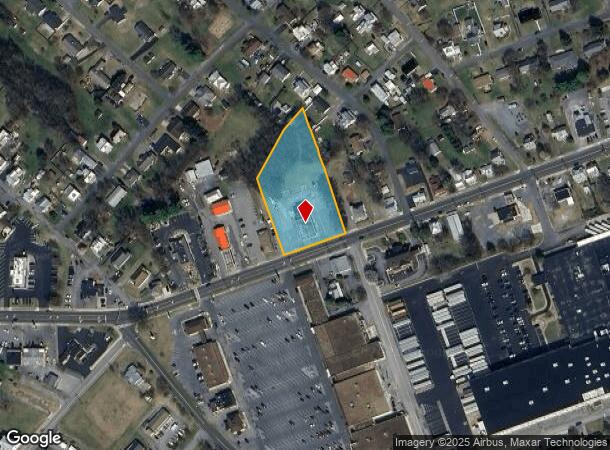 725 E Main St, Luray, VA Parcel Map