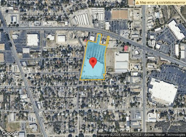  910 Se Military Dr, San Antonio, TX Parcel Map