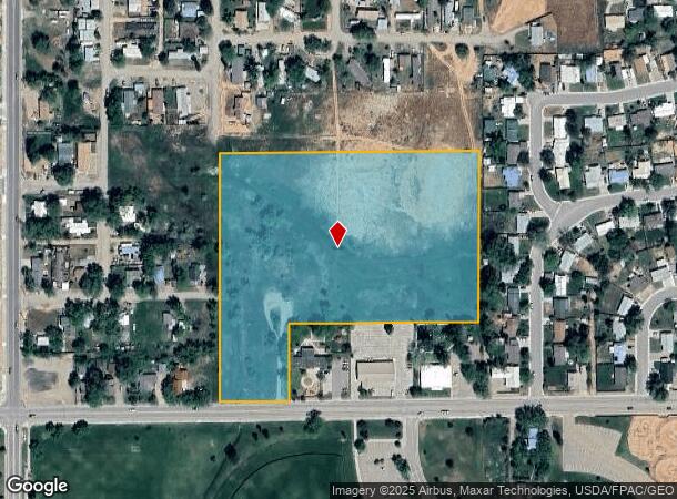  1202 E Empire St, Cortez, CO Parcel Map