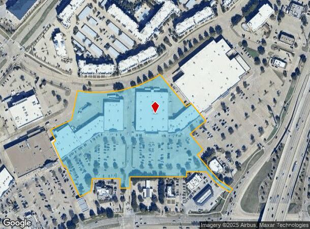 107 Central Expy N, Allen, TX Parcel Map