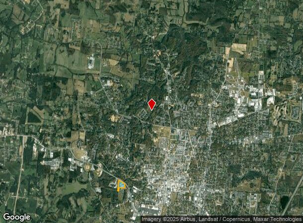  1450 W Jackson St W, Cookeville, TN Parcel Map